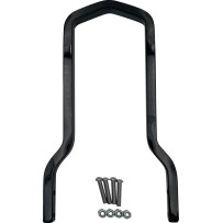 Square Sissy Bar — 10" height, 7-1/2" width, Black