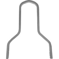 Square Sissy Bar — 11" height, Short, Chrome