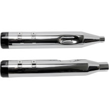 4-1/2" MK45 Performance Mufflers — Slip-On, Pair, Chrome