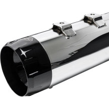 4-1/2" MK45 Performance Mufflers — Slip-On, Pair, Chrome