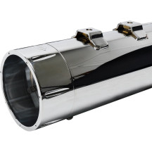 4-1/2" MK45 Performance Mufflers — 4-1/2" outer diameter, pair, chrome