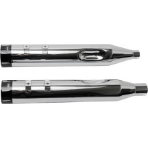 4-1/2" MK45 Performance Mufflers — 4-1/2" outer diameter, Chrome finish