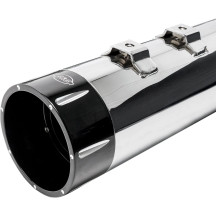 4-1/2" MK45 Performance Mufflers — 4-1/2" outer diameter, Chrome finish