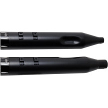 4-1/2" MK45 Performance Mufflers — 4-1/2" outer diameter, Ceramic Black
