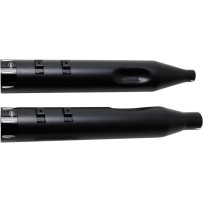 4-1/2" MK45 Performance Mufflers — 4-1/2" outer diameter, Ceramic Black
