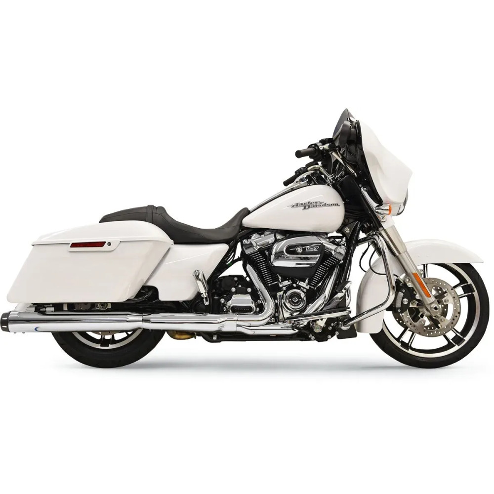 Quick Change Series Slip-On Mufflers — 4 in (10 cm), Chrome