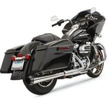 Crossover Eliminator Slip-On Muffler — 4", Chrome