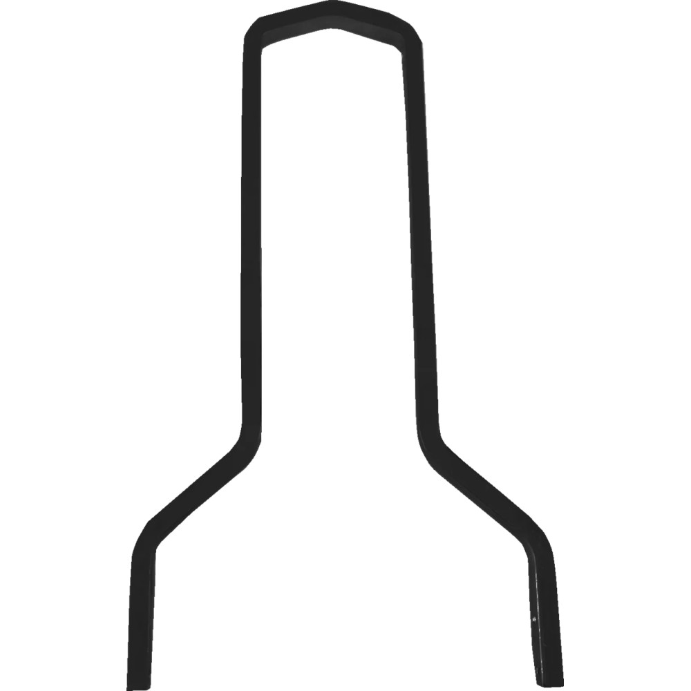 Square Sissy Bar — 15.5" height, 11" width, Black
