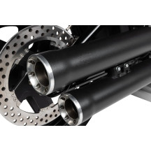 RPT 3" Silenciadores Slip-On — cuerpo de 3", compatible con Milwaukee Eight, Negro