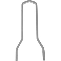 Square Sissy Bar — Height 38.5 cm, Width 20.1 cm, Chrome