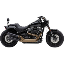 Silenciadores Slip-On El Diablo — diámetro exterior 4", negro