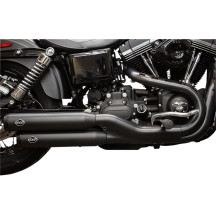 Grand National Slip-On Mufflers — Ceramic Black