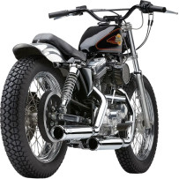 Silenciadores Slip-On Neighbor Hater — salida 3"–3.5", Cromo