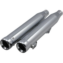 Silenciadores Slip-On Neighbor Hater — diámetro exterior 76.2 mm (3"), cromo