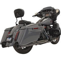 DNT Straight Can Slip-On Mufflers — 4" (10 cm), Cromo