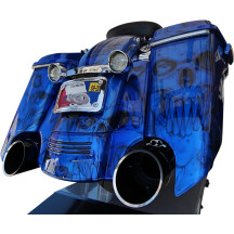 Silenciadores Slip-On HP-Plus® de 4-1/2" — 4-1/2" diámetro exterior, negro satinado