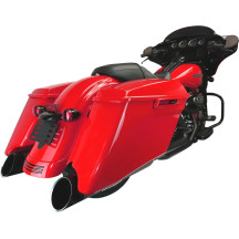 Silenciadores Slip-On HP-Plus® de 4-1/2" — 4-1/2" diámetro exterior, negro satinado