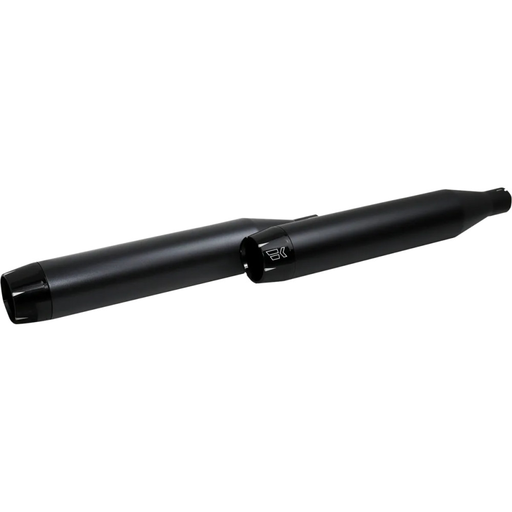 3-1/2" Slip-On Mufflers — 3.5", Black