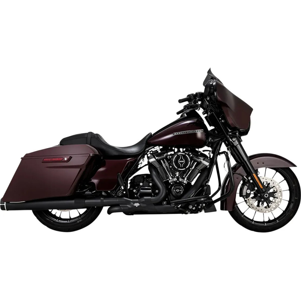 Silenciadores Slip-On Torquer 450 — 4-1/2" diámetro, acabado mecanizado