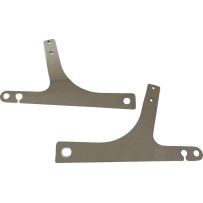 Sissy Bar Side Plates — Chrome