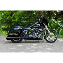 4-1/2" MK45 Cutlass Performance Mufflers — 4-1/2" OD, 34" length, Black