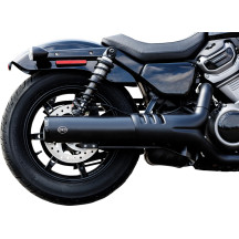 4-1/2" Grand National Slip-On Muffler — Guardian Black