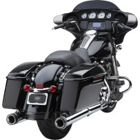 Serie Gen 2 Neighbor Haters® Silenciadores — 4" diámetro exterior, cromado, extremo recto