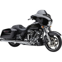 Gen 2 Neighbor Haters® Serie de Silenciadores — 4-1/2" diámetro exterior, tapa de extremo recta, cromo