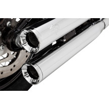 Eliminator 300 Silenciadores Slip-On — 76,2 mm, Cromo, Pareja