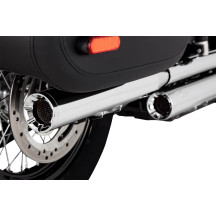 Eliminator 300 Slip-On Mufflers — 3" (76.2 mm), Chrome