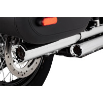 Eliminator 300 Slip-On Mufflers — 3" (76.2 mm), Chrome