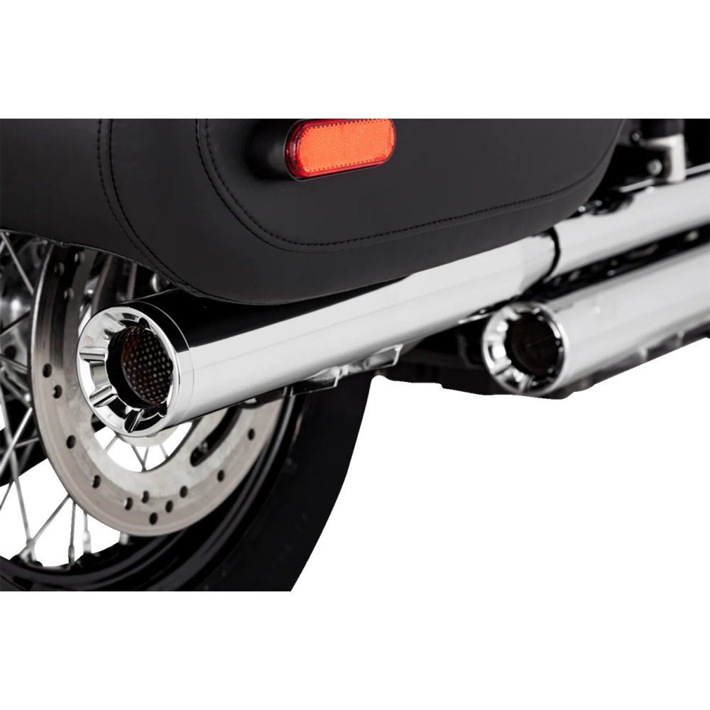 Eliminator 300 Slip-On Mufflers — 3" (76.2 mm), Chrome