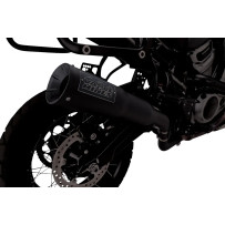 Adventure Hi-Output 450 Slip-On Muffler — 4-1/2", Black
