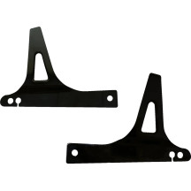 Sissy Bar Side Plates — Black, Gloss
