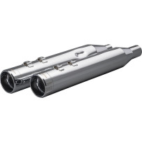 4-1/2" HP-Plus® Slip-On Mufflers — 4-1/2" 16-gauge, chrome