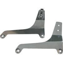 Sissy Bar Side Plates — Chrome