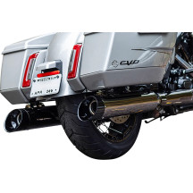 4-1/2" MK45 Performance Slip-On Mufflers — Lava Chrome finish