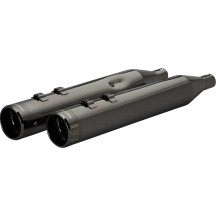 4-1/2" HP-Plus® Slip-On Mufflers with Klassic Tip — 4-1/2", Pair, Black/Chrome/Eclipse