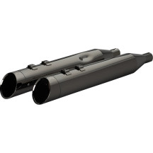 4-1/2" HP-Plus® Slip-On Mufflers with Edge Tip — 4-1/2" outer diameter, Eclipse finish