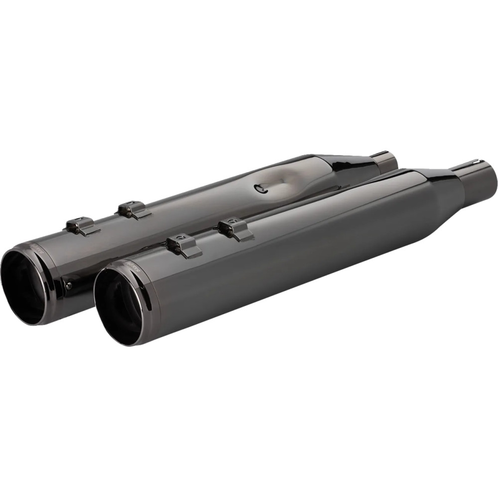 4-1/2" HP-Plus® Slip-On Mufflers with Race Tip — 4-1/2" OD, Eclipse finish, Pair