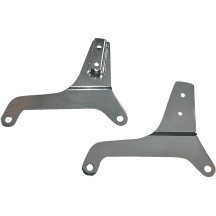 Sissy Bar Side Plates — Chrome
