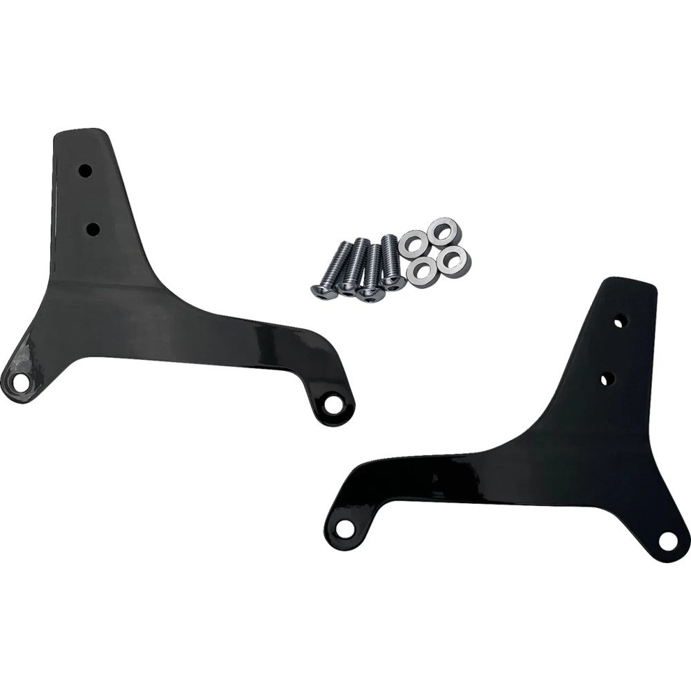 Sissy Bar Side Plates — Black