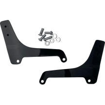 Sissy Bar Side Plates — Black, Gloss