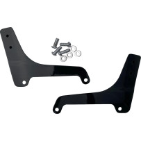 Sissy Bar Side Plates — Black, Gloss
