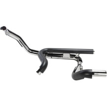 Tuberías duales Dual Bung PowerPort — sistema 2-into-2, Negro