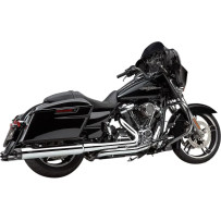 Pro Chamber Headpipes — Compatible con Milwaukee Eight, sistema 2-into-2, cromado