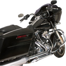 Power Tune® Dual Headers — 2-into-2, stainless steel, chrome, fits '95–'16 OEM mufflers