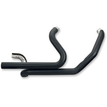 Power Tune® Dual Headers — Black, 2-into-2 system, stainless steel