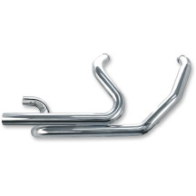 Power Tune® Dual Headers — Accepts 1995–2016 OEM-style mufflers, Chrome