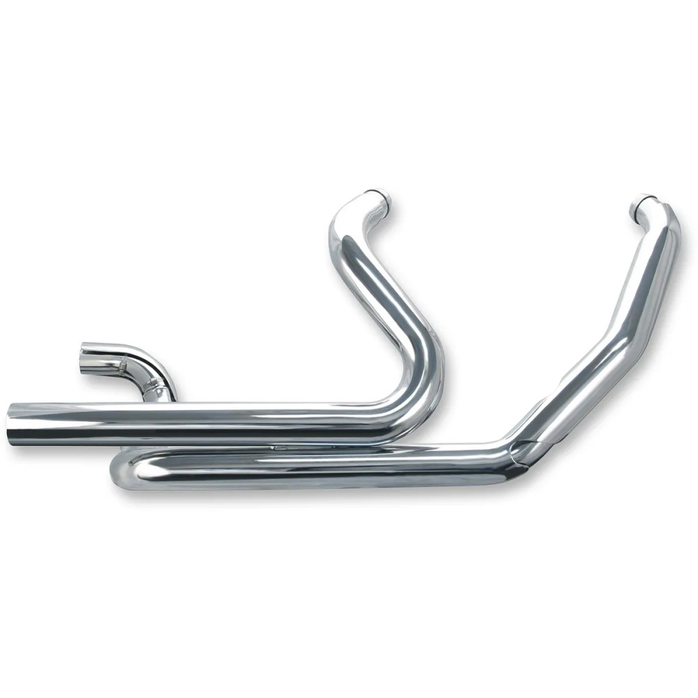 Power Tune® Dual Headers — Accepts 1995–2016 OEM-style mufflers, Chrome
